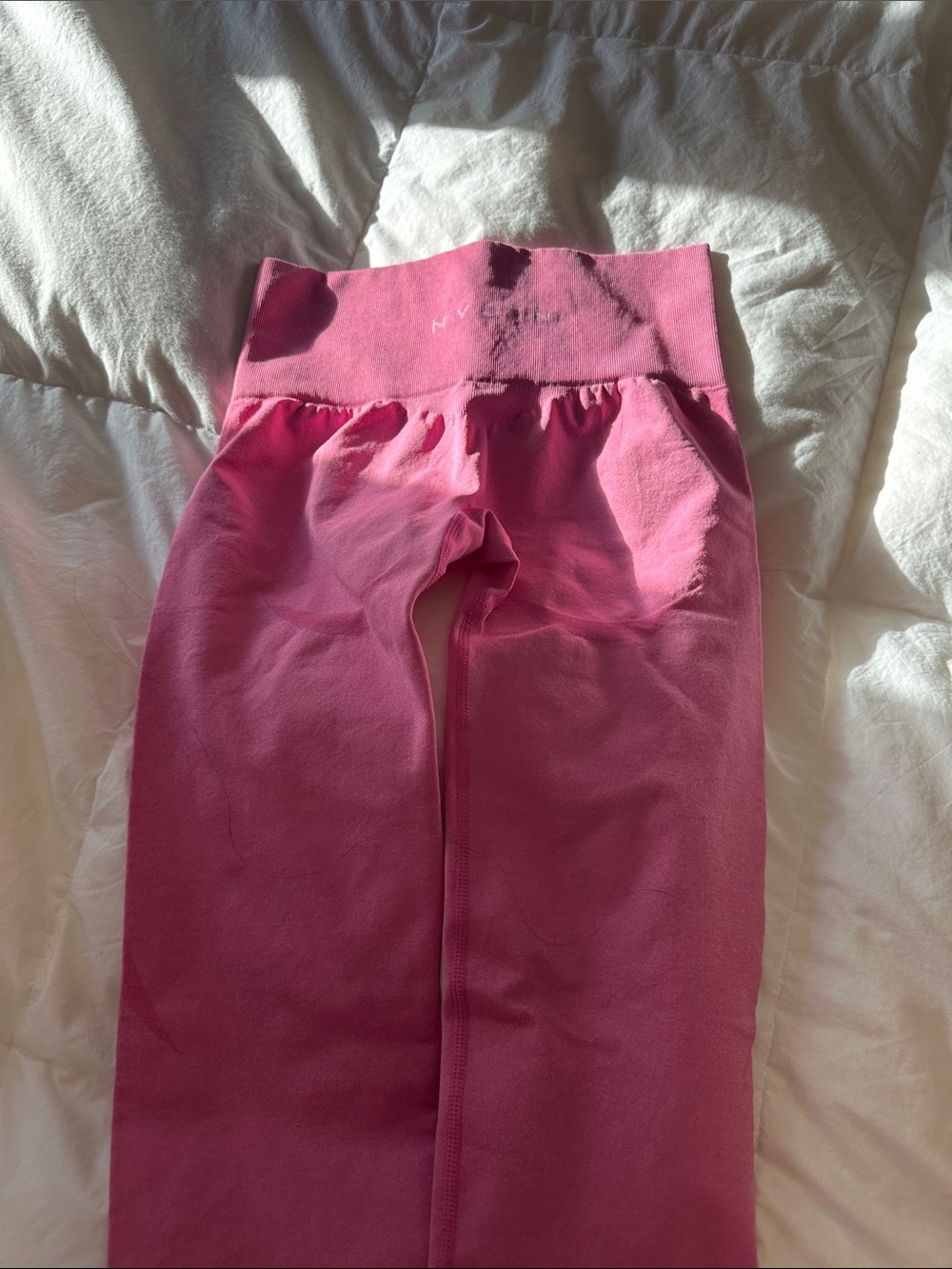 NVGTN Bubble Gum Pink Contour Leggings
